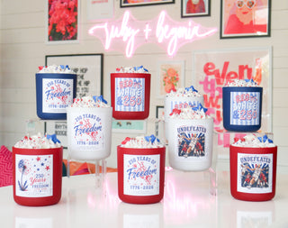 Starfruit + Coconut Cream Independence Day Soy Candle