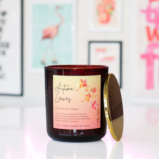 Autumn Leaves Soy Candle