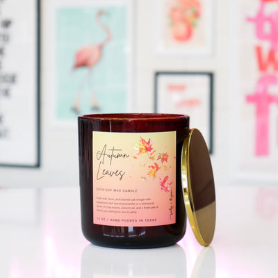 Autumn Leaves Soy Candle