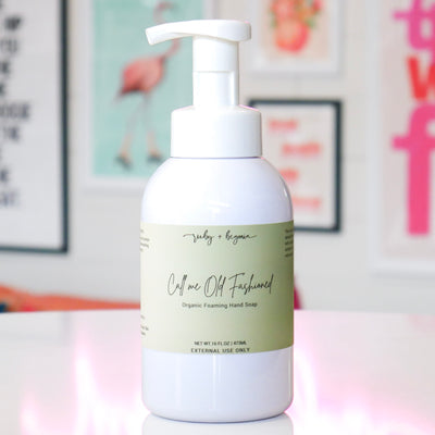 Call Me Old Fashioned Organic Foaming Hand Soap