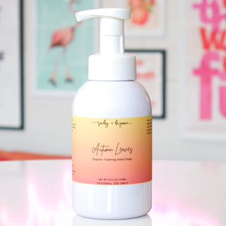 Autumn Leaves Organic Foaming Hand Soap