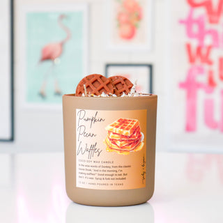 Pumpkin Pecan Waffles Soy Candles
