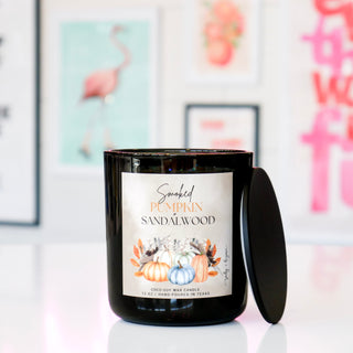 Smoked Pumpkin + Sandalwood Soy Candle