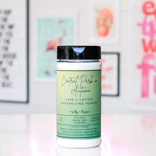Central Park in Autumn Luxe + Lavish Deodorizing Powder
