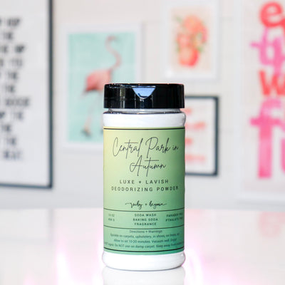 Central Park in Autumn Luxe + Lavish Deodorizing Powder