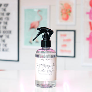 Toasted Marshmallow + Pumpkin Brulee Room + Linen Spray