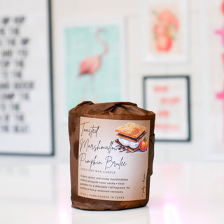 Toasted Marshmallow + Pumpkin Brulee Candle Refill