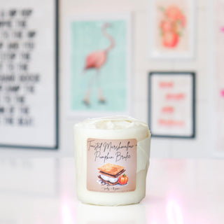 Toasted Marshmallow + Pumpkin Brulee Candle Refill