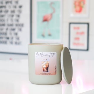 Iced Caramel Latte Soy Candle