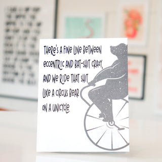 There's a Fine Line Card + Envelope