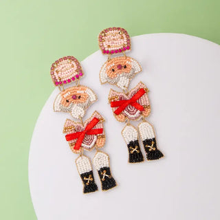 Pink Soldier Earring