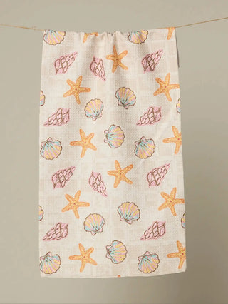 Sol Mar Tile Geometry Bar Towel