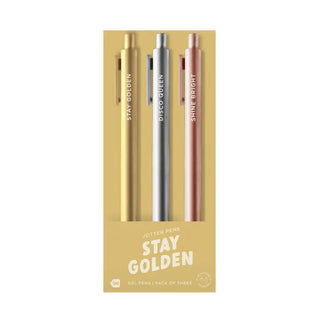 Stay Golden Jotter Set