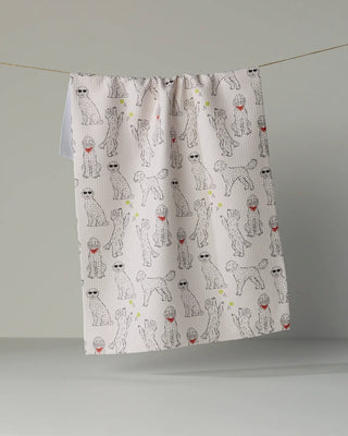 Doodle Daze Geometry Tea Towel