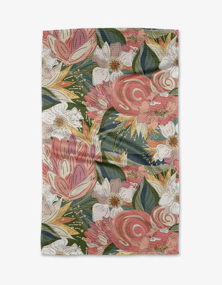 Flower Explosion Geometry Kitchen Tea Towels