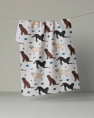 Lab Pals Geometry Tea Towel
