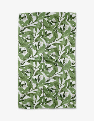 Leaf it to Me Geometry Tea Towel
