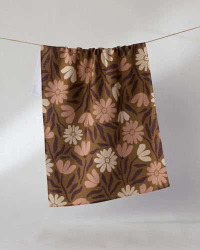 Sweet Meadowlane Geometry Tea Towel