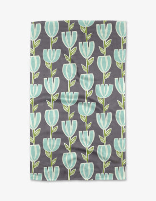 Tulips for Days Geometry Kitchen Tea Towels