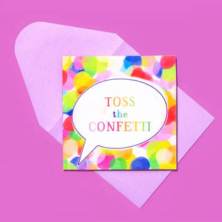 Toss The Confetti Card + Envelope