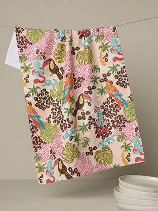 Tropi Hotel Geometry Tea Towel