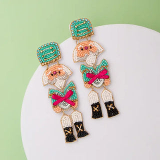 Turquoise Soldier Earring
