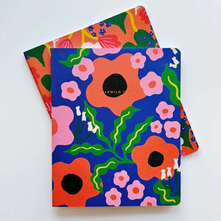 Wavy Daisy Notebook Duo