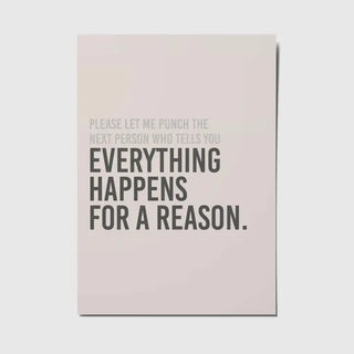 A reason  postcard