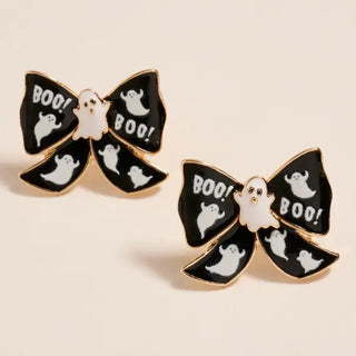Ghost Bow Earring