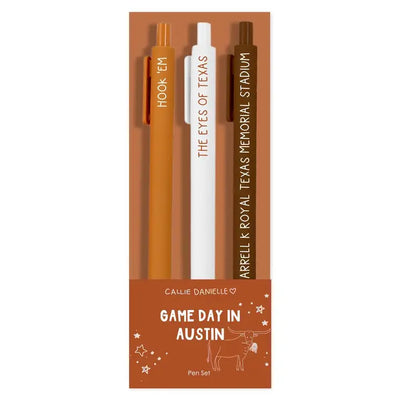Game Day in Austin Jotter Set