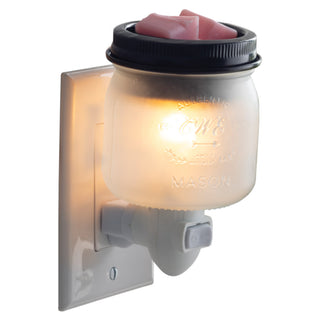 Glass Mason Jar Plug In Warmer