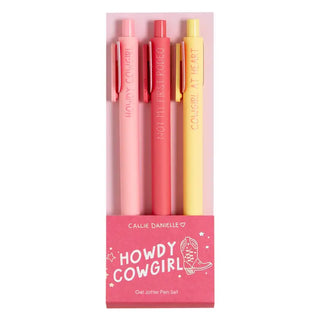 Howdy Cowgirl Jotter Set