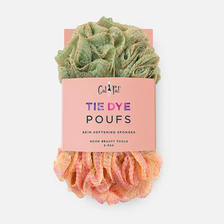 Peach/Jade Gal Pal Pouf