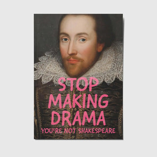 Stop making drama Postcard